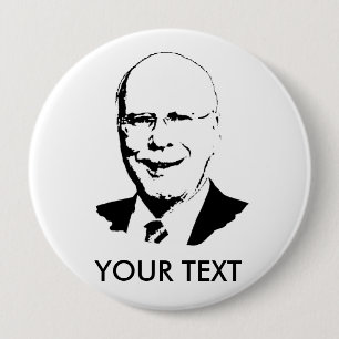 Patrick Leahy 4 Inch Round Button