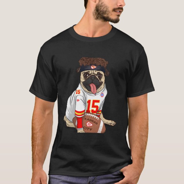 Patrick Mahomes TShirtPug Mahomes T-Shirt (Front)