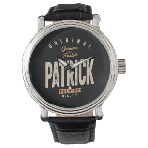 Patrick Personalized Name - Funny Patrick Watch