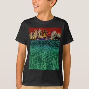 Patrick Ranch, Chico, CA (In Red and Green) T-Shirt