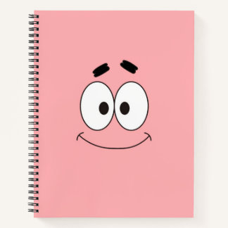 Patrick Star Inspired Notebook