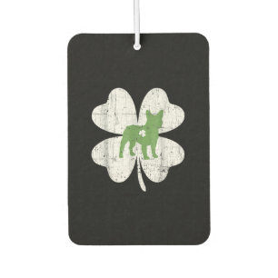 Patricks Day Boston Terrier Dog Lover Shamrock Air Freshener