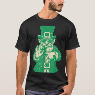 Patricks Day, Leprechauns Funny 6 Meme Gift Men, W T-Shirt