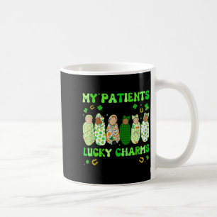 Patrick's Day Nurse My Patients Are My Lucky Nicu  Coffee Mug