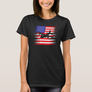 Patrioctic C-130 Hercules Airplane Shirt USA Airpl