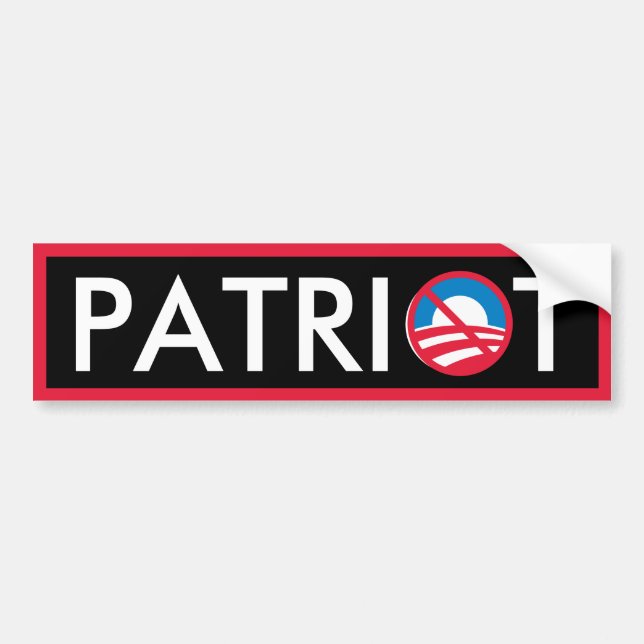 Patriot Bumper Sticker (Front)