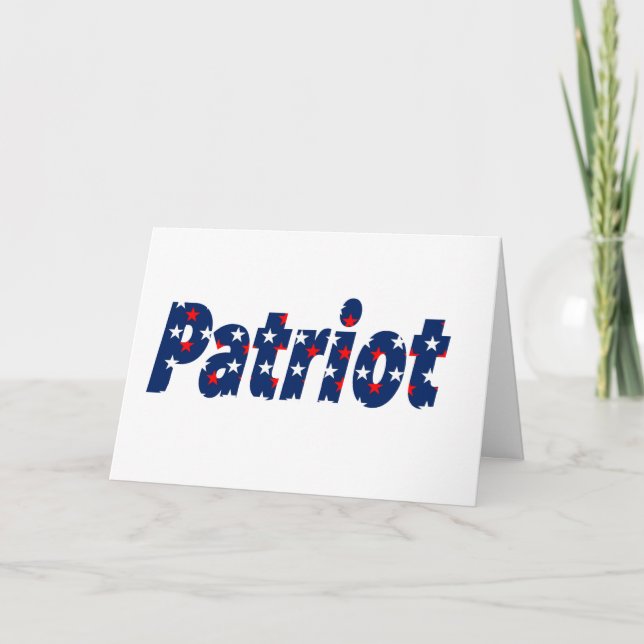 Patriot Card (Front)
