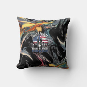 Patriot Day (Sept 11 Remembrance) Throw Pillow