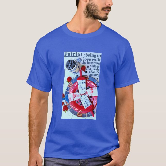 Patriot defined (dark) T-Shirt (Front)