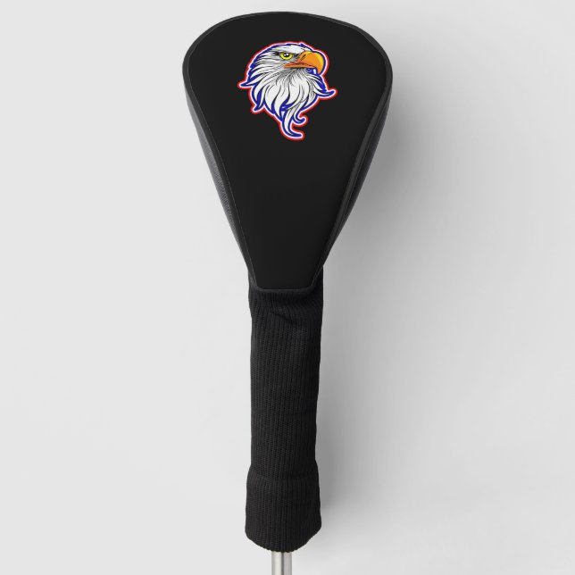 Patriot Eagle Golf Head Cover (Front)