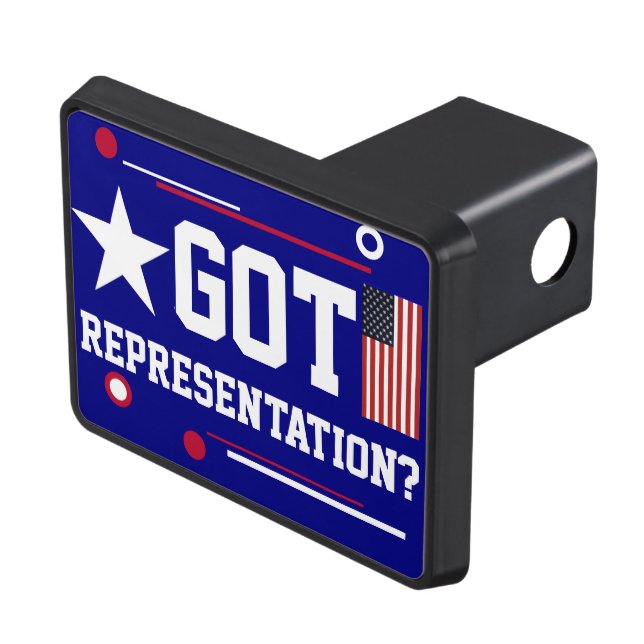 Patriot gear trailer hitch cover (Top Right)