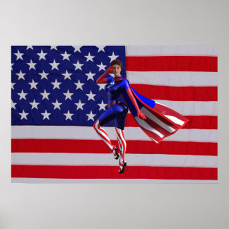 Patriot Girl Poster