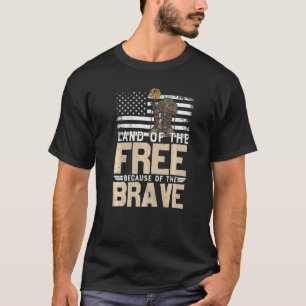 Patriot Land Of The Free Because Of The Brave T-Shirt