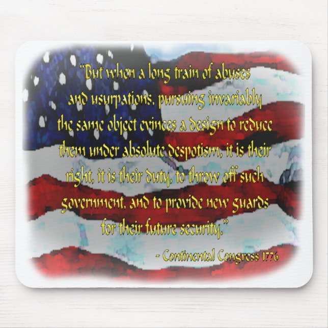 Patriot Mouse Pads: Independence Mouse Pad (Front)