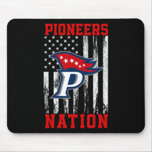 Patriot Pioneers Logo Nation Hs Mouse Pad