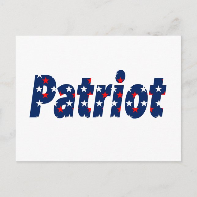Patriot Postcard (Front)