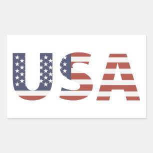 Patriot USA American Flag Sticker