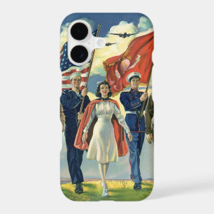 Patriote Vintage, Personnel Militaire Héros Fiers