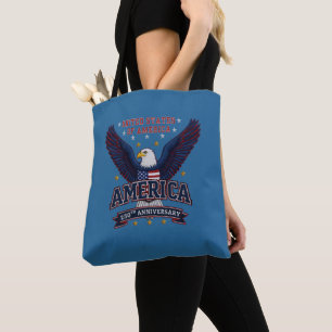 Patriotic 1776 2026 USA Celebration Gift Tote Bag