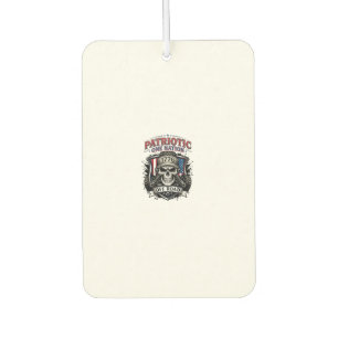 Patriotic 1776 Off Road Skull Monster Truck Heavy Air Freshener