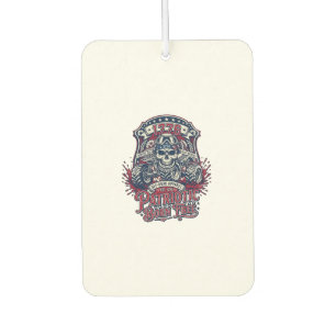 Patriotic 1776 Off Road Skull Monster Truck Heavy Air Freshener