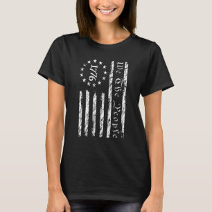 Patriotic 1776 We The People USA American Flag 4th T-Shirt
