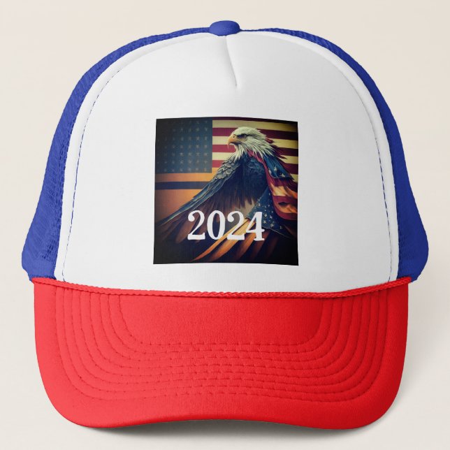 Patriotic 2024 Eagle Cap (Front)