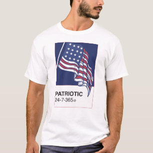 Patriotic 24/7/365 Full Front T-Shirt