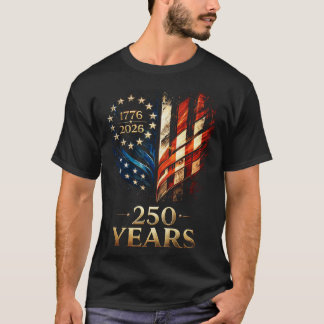 Patriotic 250 Years Heritage T-Shirt