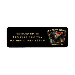 Patriotic 250th Anniversary Eagle Art