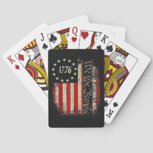  Patriotic 4th of July America Playing Cards
