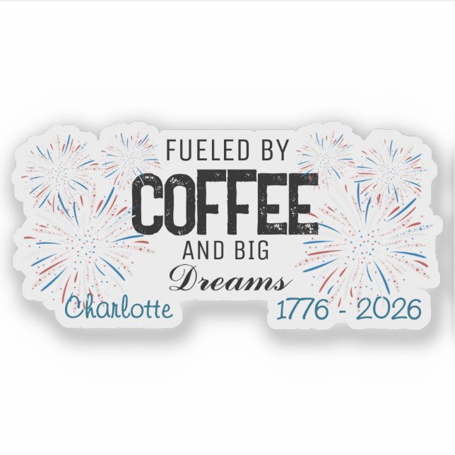  Patriotic 4th of July Custom Name (Front)