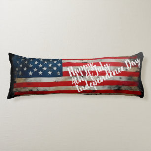 Patriotic 4th of July Independence Day Art Body Pillow