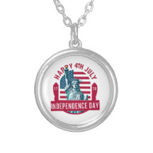 Patriotic 4th of July  Statue of Liberty Design