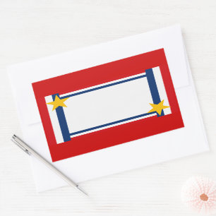 Patriotic 4th of July Sticker