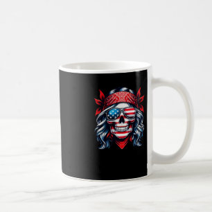 Patriotic 4th Of July Sticker Coffee Mug