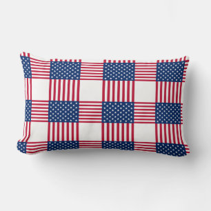 Patriotic Accent Throw Pillow