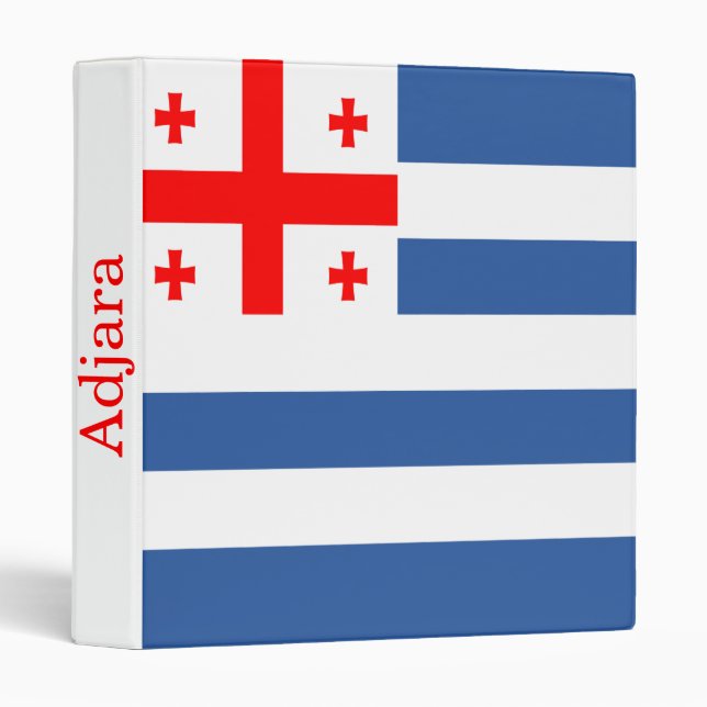Patriotic Adjara Flag Binder (Front/Spine)