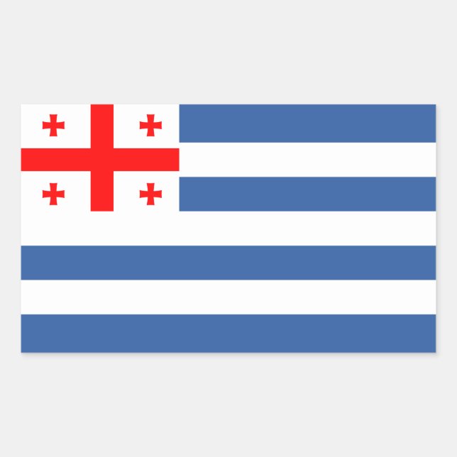 Patriotic Adjara Flag Sticker (Front)