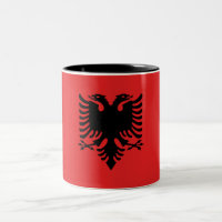 Patriotic Albanian Flag