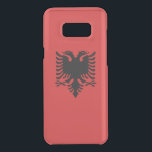 Patriotic Albanian Flag Uncommon Samsung Galaxy S8 Plus Case<br><div class="desc">The national flag of Albania.</div>