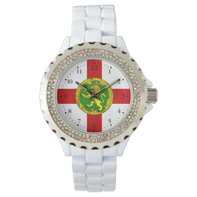 Patriotic Alderney Flag Watch (Front)