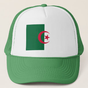 Patriotic Algerian Flag Trucker Hat