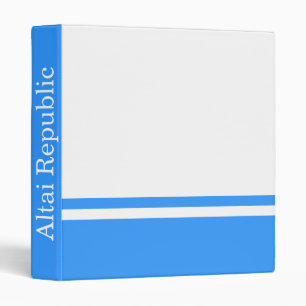 Patriotic Altai Republic Flag Binder