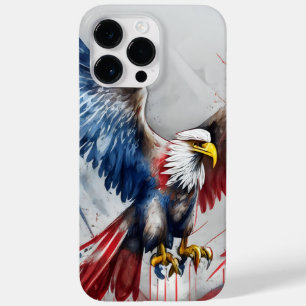 PATRIOTIC AMERICAN BALD EAGLE BIRD Case-Mate iPhone 14 PRO MAX CASE