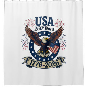 Patriotic American Eagle 250 Years 1776-2026