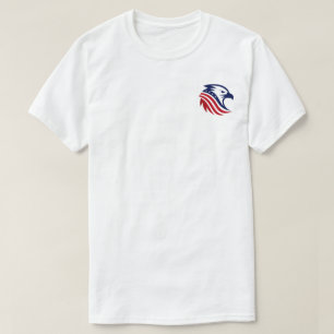 Patriotic American Eagle Head T-Shirt