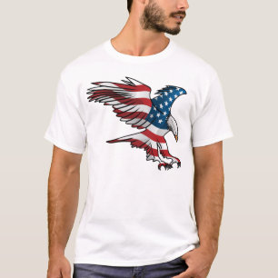 Patriotic American Eagle T-Shirt