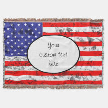 Patriotic American Flag Design