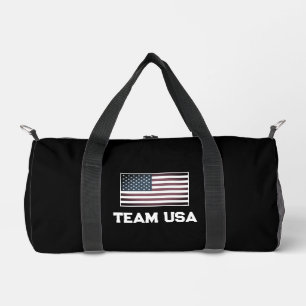 Patriotic American flag of United States custom Duffle Bag